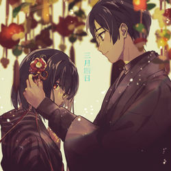 This is a pixiv picture whose title is 雛籠.