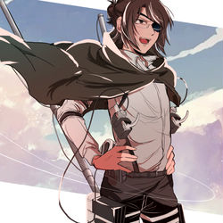 This is a pixiv picture whose title is 自由の翼.