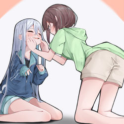This is a pixiv picture whose title is もちもち.