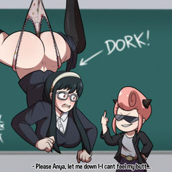 This is a pixiv picture whose title is Nerd Yor 🤓.