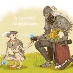 This is a pixiv picture whose title is エルデンらくがきまとめ４.