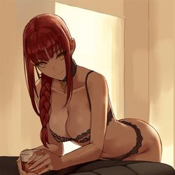 This is a pixiv picture whose title is マキマ/Makima.