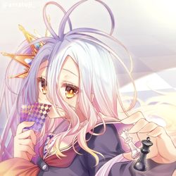 This is a pixiv picture whose title is 白ちゃん.