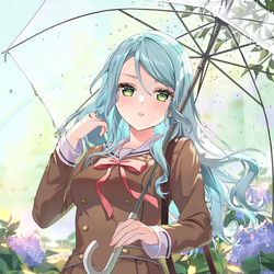 This is a pixiv picture whose title is 氷川紗夜.