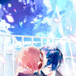 This is a pixiv picture whose title is graduation.