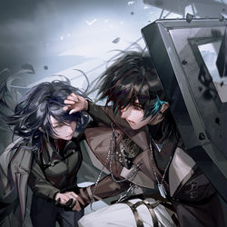 This is a pixiv picture whose title is 辰砂.