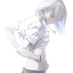 This is a pixiv picture whose title is 飢餓の悪魔.