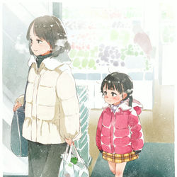This is a pixiv picture whose title is 今日の晩ごはんはカレーライス.