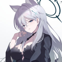 This is a pixiv picture whose title is ブルアカ　クロコ.