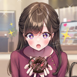 This is a pixiv picture whose title is 受付ちゃん日誌【40】.