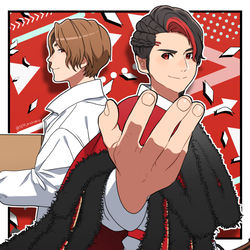 This is a pixiv picture whose title is バトンタッチ！.