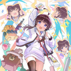 This is a pixiv picture whose title is ホシノ・ウサギちゃん.