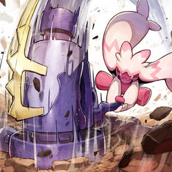 This is a pixiv picture whose title is デカハンマー！！！.