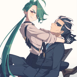 This is a pixiv picture whose title is 犬.