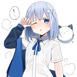 This is a pixiv picture whose title is 蒸れチノちゃん.