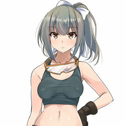 This is a pixiv picture whose title is ワンドロ　夕張.