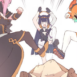 This is a pixiv picture whose title is Myth 3D.