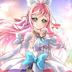 This is a pixiv picture whose title is キュアプリズム.