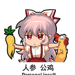 This is a pixiv picture whose title is 东方Project-藤原妹红.