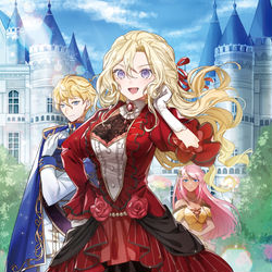 This is a pixiv picture whose title is 円満に婚約破棄したいので、私悪女を目指します.