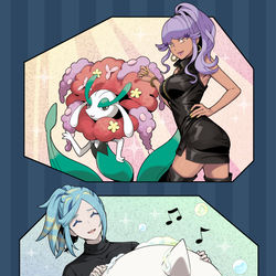 This is a pixiv picture whose title is ポニテ姿が…その３.