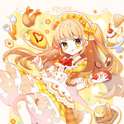 This is a pixiv picture whose title is ケチャップガール.