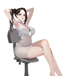 This is a pixiv picture whose title is OL.