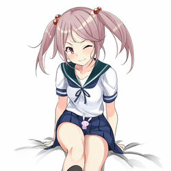 This is a pixiv picture whose title is ワンドロ　漣.