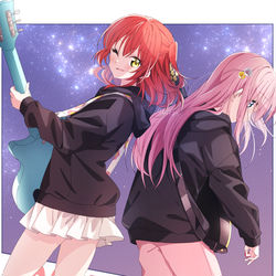 This is a pixiv picture whose title is 君と集まって.