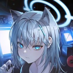 This is a pixiv picture whose title is シロコ.