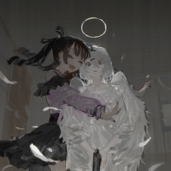 This is a pixiv picture whose title is キューピッド.