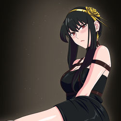 This is a pixiv picture whose title is Yor Forger Feet - Stockings.