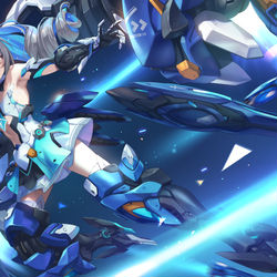 This is a pixiv picture whose title is 真理の律者ブローニャ.