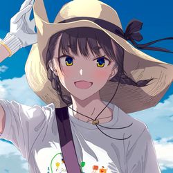 This is a pixiv picture whose title is summer.