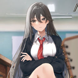 This is a pixiv picture whose title is ヤンキー清水さん①.