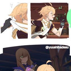 This is a pixiv picture whose title is Do not run in Library.