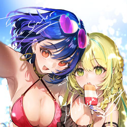 This is a pixiv picture whose title is 🌴.