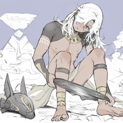 This is a pixiv picture whose title is Gift of the silence丨缄默的惠赐.