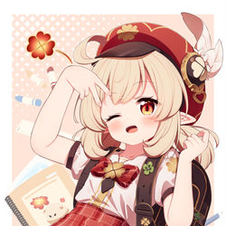 This is a pixiv picture whose title is クレーちゃん！📙📕📘.