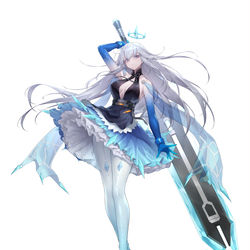 This is a pixiv picture whose title is 幻塔梅丽尔外宣用立绘.