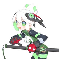This is a pixiv picture whose title is 刀緑子ちゃん.