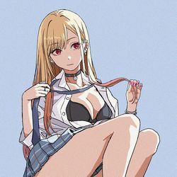 This is a pixiv picture whose title is Marin.