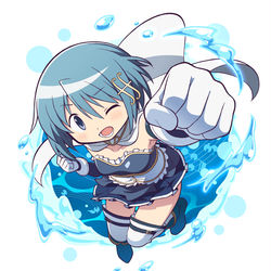 This is a pixiv picture whose title is さやかちゃんの日2023.
