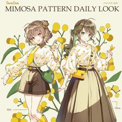 This is a pixiv picture whose title is ミモザシミラールック.