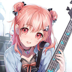 This is a pixiv picture whose title is ガルパ６周年.