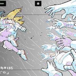 This is a pixiv picture whose title is ヒロアカ#135.