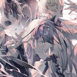 This is a pixiv picture whose title is 麻天狼.