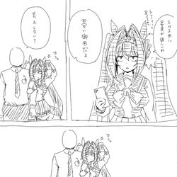 This is a pixiv picture whose title is 中等部の日常.