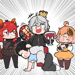 This is a pixiv picture whose title is 葛葉5周年.