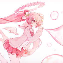 This is a pixiv picture whose title is 春の息.